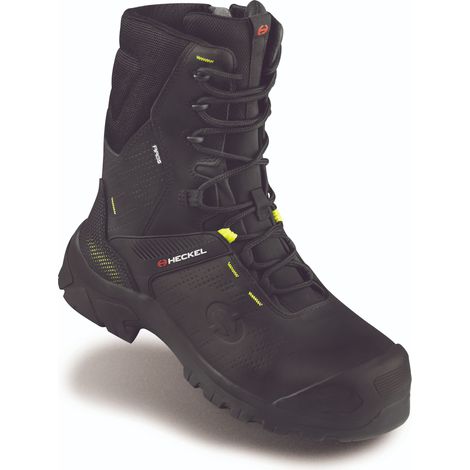 Bottes de sécurité Heckel 67673, Unisexe, T 42, Noir ( Prix pour 1 paire )
