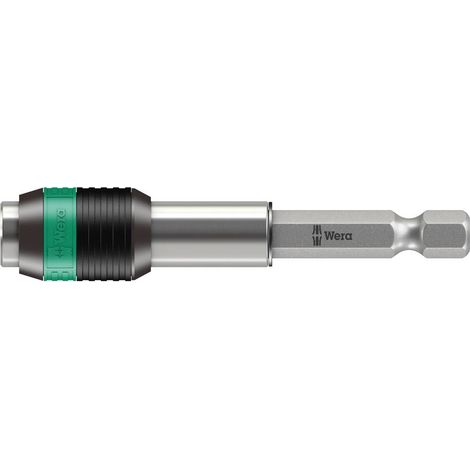 Porte-embout Rapidaptor 1/4 pour 1/4 Bits Magnet 75mm Wera