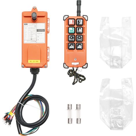 Telecomando wireless industriale con 6 comandi DC 12V/24V e protezione dall'acqua Breckner Germany (1/5)