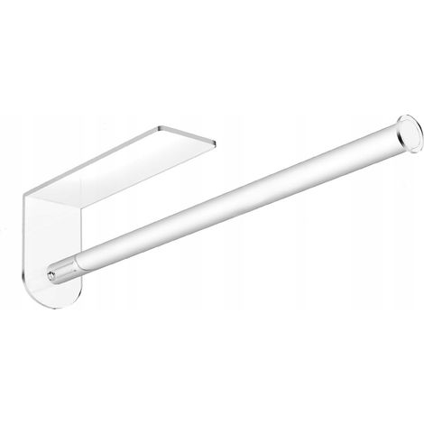 Unterbau-Papierhandtuchhalter, kein Bohren erforderlich, transparent (1/5)