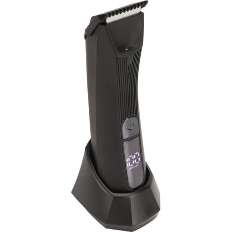 Tondeuse électrique féminine, tondeuse à cheveux pour hommes, rasoir, écran numérique, rasoir corporel intégral lavable à l'eau (1/5)