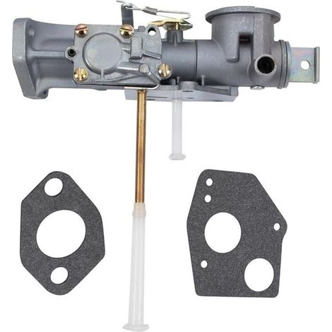 Kit de Carburateur 299437 pour Briggs & Stratton 4 Temps Adapté Aux Petits Moteurs & Stratton 135200 131231 100200 (1/4)