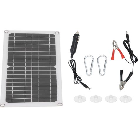 18W 12V Halbflexibles Solarzellen-Ladegerät für Auto, Boot und Outdoor-Anwendungen.