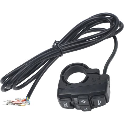 Commutateur Guidon pour moto 22mm 3 Fonctions pour clignotant (1/5)