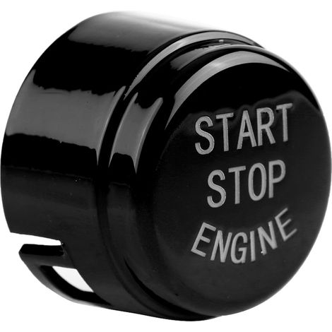 Schwarzer Motorstartknopf für BMW 3er F30, ohne Start&Stop-Funktion, Einzelbedienung, Ersatzteil für den Innenraum (1/5)