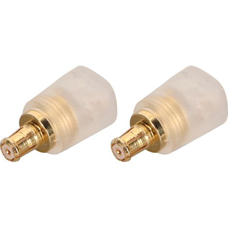 2-Pin-Stecker-auf-Buchse-Adapter A2DC auf 0,78 mm für CKS1100, E40, E70, LS200, LS300, LS400, CKR90, CKR100, LS50 Kopfhörer, transparent (1/5)