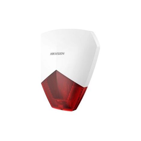 Sirena da Interno Esterna Filare Hikvision  Led Rosso 105db IP54 DS-PS1-R