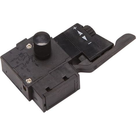 2X FA2-6 / 1BEK SPST Verrouillagele Commutateur de Declenchement Outil Electrique Noir noir,2 x commutateur de declenchement (1/5)