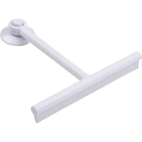 de Douche Verre Propre Grattoir Cintre Sol Fenêtre Nettoyage Eau Tenture Murale avec Poignée, B-Crezuo