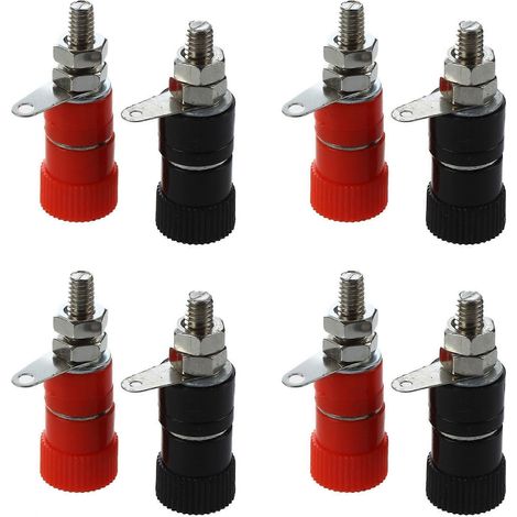 40 cosses de rechange pour fiche et prise banane filetées de 3,8 mm et de 4 mm (1/5)