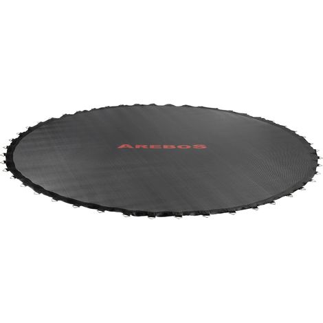 AREBOS Lona de salto de diámetro 410cm para trampolin de diámetro 460cm y 108 resortes a los 165mm de langitud (1/5)