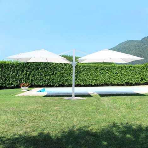 DA VINCI - ombrellone doppio da giardino (1/4)