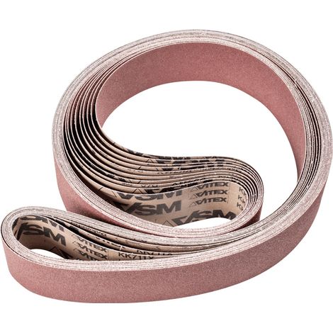 PFERD TOOLS Korund Schleifband BA 75x2500mm A60 für universelle Anwendung mit Bandschleifer 10 Stk (1/5)