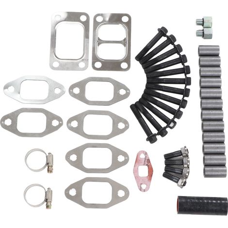 Kit de montage collecteur d'échappement turbo joint d'étanchéité renforcé silencieux remplacement pour Dodge Ram 3500 2500 (1/5)