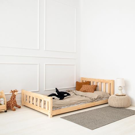 Letto 90x190 con rete a doghe Adeline Bois