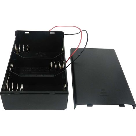 Porte-pile 3 x RS PRO D, raccordement Fils ( Prix pour 1 )