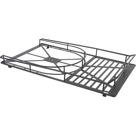 Porte-bagages de toit en métal au design élégant pour voiture RC Axial SCX6 1/6 (1/5)