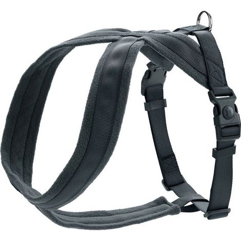 Arnés para Perro Hunter London Comfort 63-82 cm Antracita Talla M/L