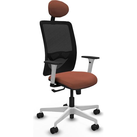 Silla de oficina piqueras y crespo Zulema blanco espuma 50 mm (1/2)