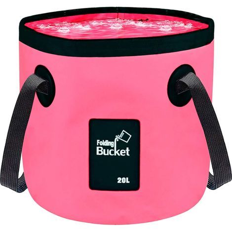 Seau à Eau Pliable 20L, Bassin de Lavage Peu encombrant Conteneur de Stockage d'eau Pliable Seau de Camping Pliable pour Les Voyages en Plein air Randonnée Pêche Jardinage Lavage de Voiture (1/5)