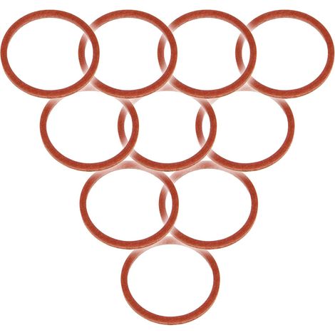 STEDO Fiber Flachdichtung, 21 x 25 x 1,5 mm (VE 10 Stück), nach DIN 7737 (1/3)