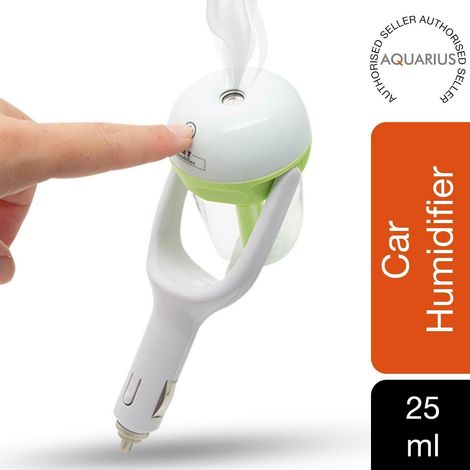 Aquarius Portable Car Humidifier & Aroma Diffuser - 25ml per Hour (Green) (1/5)