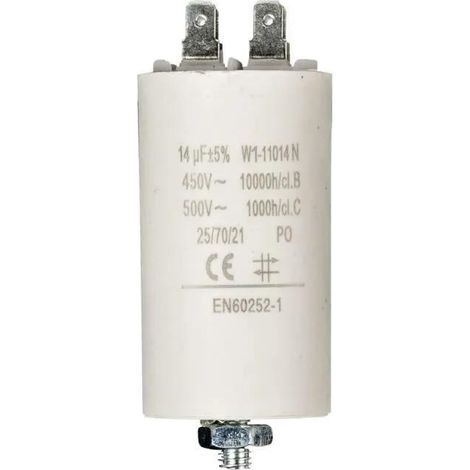 Nedis Fixapart W1-11014N condensateur blanc 14µF 450V
