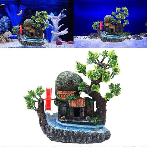 Aquariums, aménagement paysager, rocaille en résine, maquette, statue, aquariums, ornements de jardin (1/4)