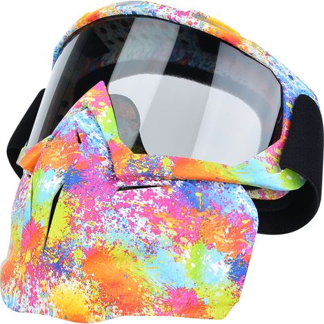 Outdoor-Radbrille, beschlagfrei, winddicht, Schutzmaske, Augenschutz, grau (1/5)