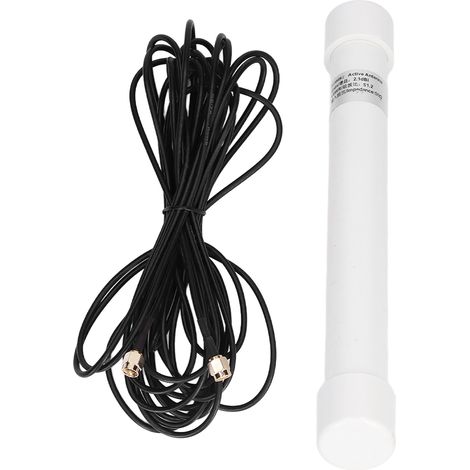 Antenne RFID active 915MHz pour extérieur, IP67, avec câble de liaison 6 mètres, idéale pour systèmes de suivi et contrôle d'accès. (1/5)
