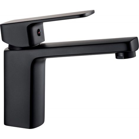 Deante Maro Waschbeckenarmatur matt schwarz elegantes Design