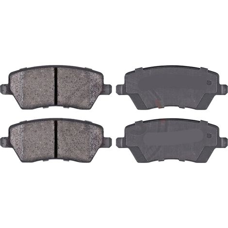 KIT PASTIGLIE FRENO ANTERIORI compatibile con RENAULT CLIO III (BR0/1,CR0/1) / PASTIGLIE FRENANTI AUTO OEM P 68 033, / SOSTITUZIONE DIRETTA / BASSA POLVERE / SILENZIOSO