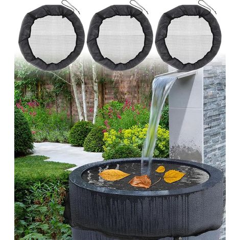 3 x Rain Tanks, 80 cm Rain Barrel Cover (1/5)