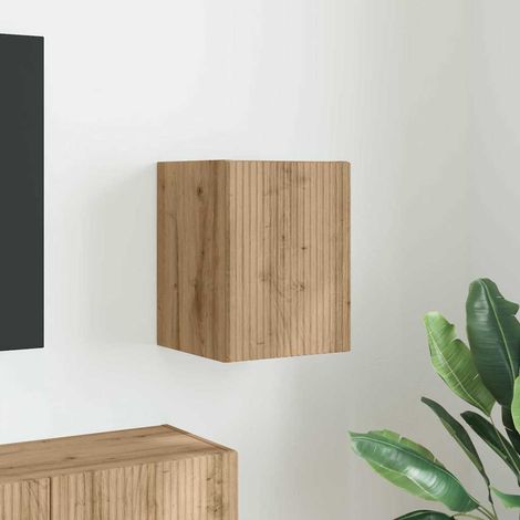 TV-Wandschrank Wandmontiert Kunsthandwerk Eiche 30 x 31 x 40 cm
