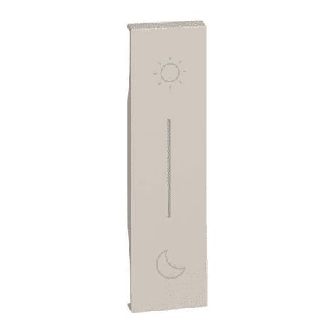 Enjoliveur Living Now with Netatmo pour commande lever coucher 1 module sable BTICINO BTKM41 (1/2)