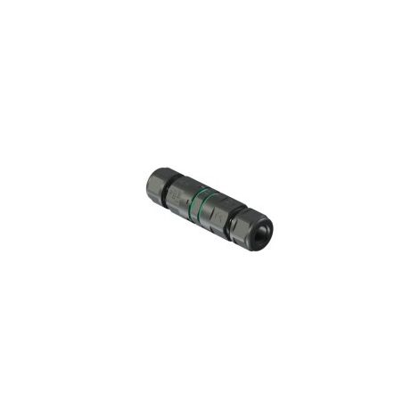 Connettore stagno IP68 per illuminazione esterna - Forma Lineare - Alta sicurezza 16A 240V Beneito & Faure - Spina, attacco