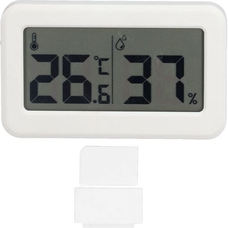 Mini Thermomètre Hygromètre Numérique Électronique avec Affichage Digital pour Mesure Température Humidité (1/5)