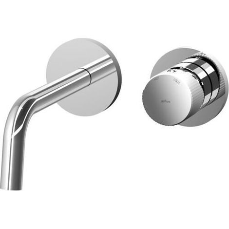 Mélangeur lavabo encastré avec bec l. 248 mm Paffoni série Jo JO007CR70 Chromé - Laiton