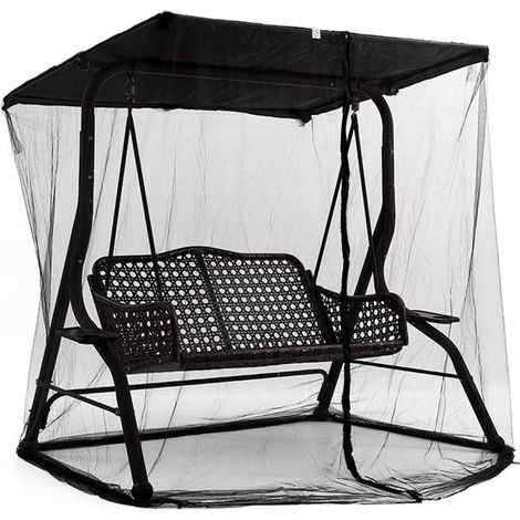 Moskitonetz mit Reißverschluss für Gartenstühle, Sonnenschirme und Schaukeln wasserdicht und kompakt (1/5)