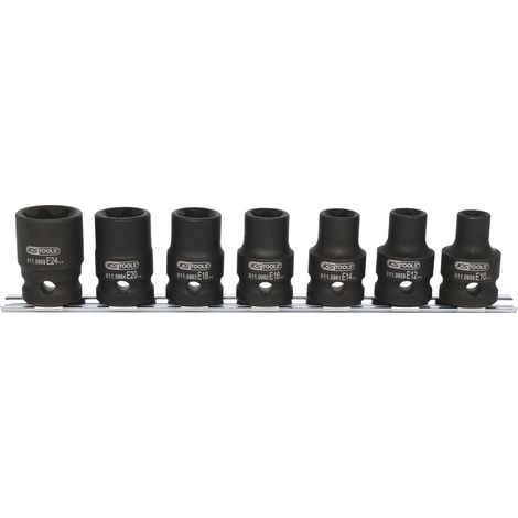 KS Tools 1/2" Torx-E-Kraft-Stecknuss-Satz, 7-tlg, E10-E24 - 515.1106 (1/2)