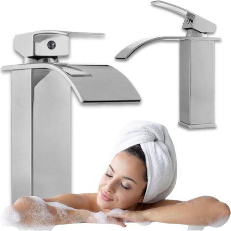 Grifo lavabo monomando, Cromo (1/5)