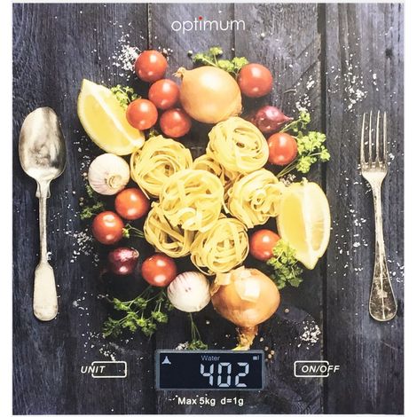 Báscula de cocina Optimum wg-0022 capacidad 5 kg precisión 1 g (1/3)