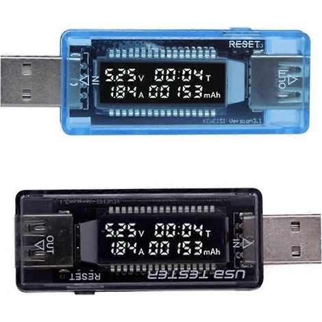 Multimètre USB avec wattmètre intégré pour une efficacité et une sécurité de charge accrues (1/4)
