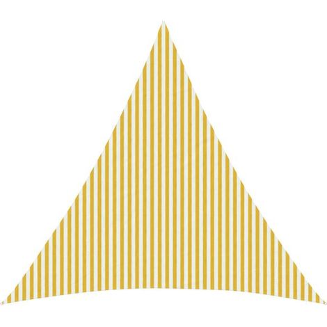 Voile d'ombrage en PEHD de 6 x 6 x 6 mètres (1/5)