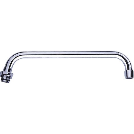 Bec universel chrome luxe par dessus 15/21 300mm