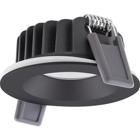 LEDVANCE SPOT LED AIR FIX ALUMINIUM NOIR 6W 510LM 36D - 930 BLANC CHAUD  DIAMÈTRE 68MM - IP65 - MEILLEUR RENDU DES COULEURS - D (1/5)