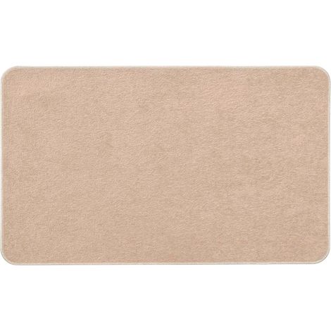 Tapis Tissé Velours "Carpetuni" 45x75cm Naturel