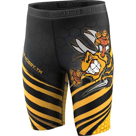 Vale Tudo Kinder Angry Wasp 152 Shorts schwarz