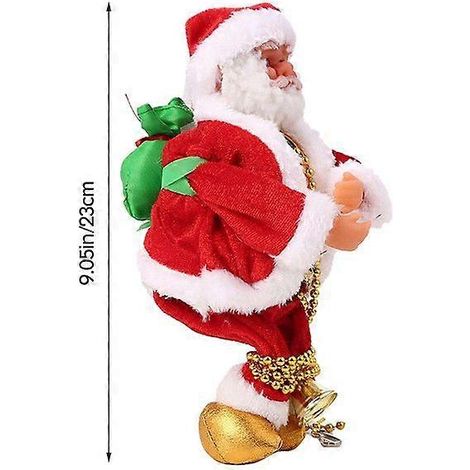 Échelle électrique créative, figurine de Père Noël, décoration de Noël, cadeau nordique romantique B (1/5)