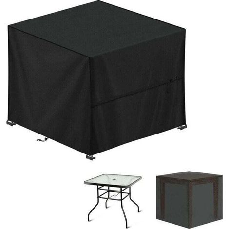 Gartenmöbelabdeckung 90x90x90cm – Wasserdicht, UV-beständig, 420D Oxford – Robuster Schutz für Gartenmöbel – Inklusive Aufbewahrungstasche – (1/4)